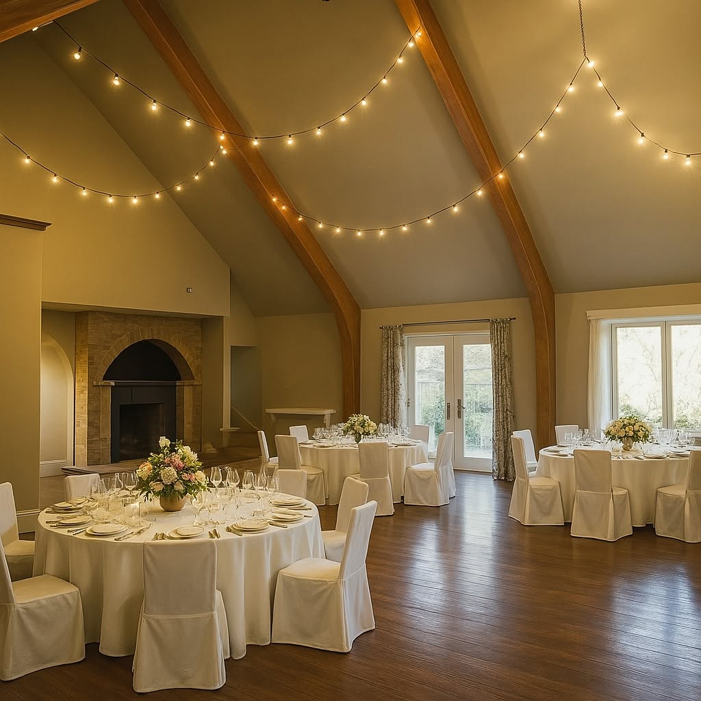 Interior of the barn